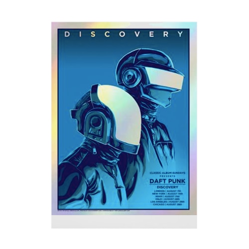 ダフトパンク　ポスター Stickable Poster