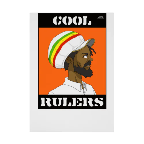 Cool Rulers＃006 Stickable Poster