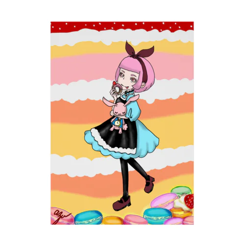 改・アリスとマカロン Stickable Poster