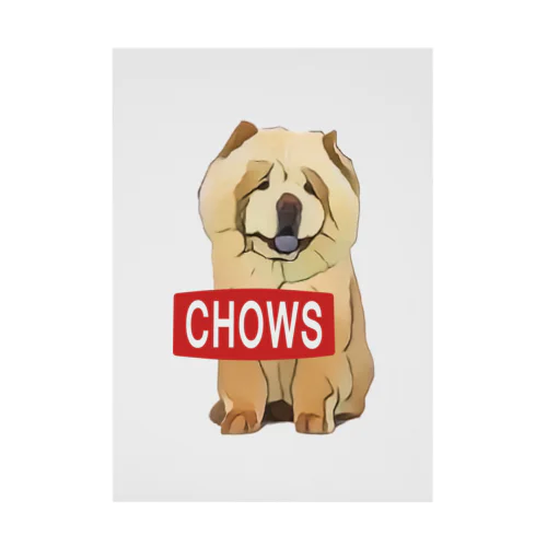 【CHOWS】チャウス 吸着ポスター