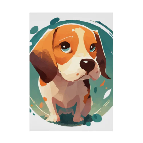 beagle  Stickable Poster