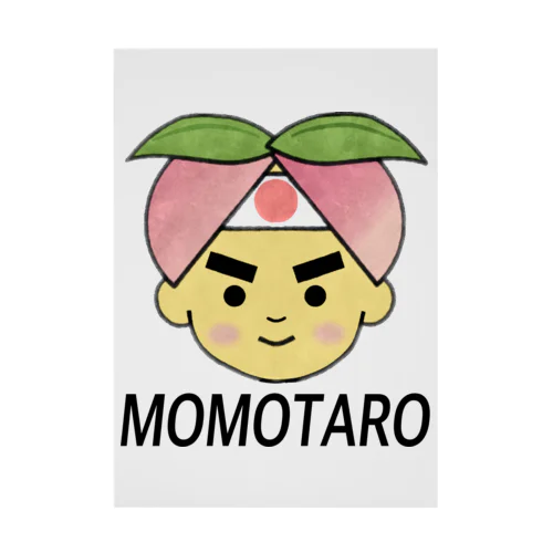 MOMOTARO Stickable Poster