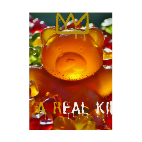 DIP DRIP "King Bear" Series Stickable Poster