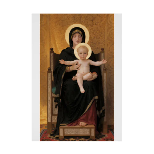 聖母子 / Virgin and Child Stickable Poster