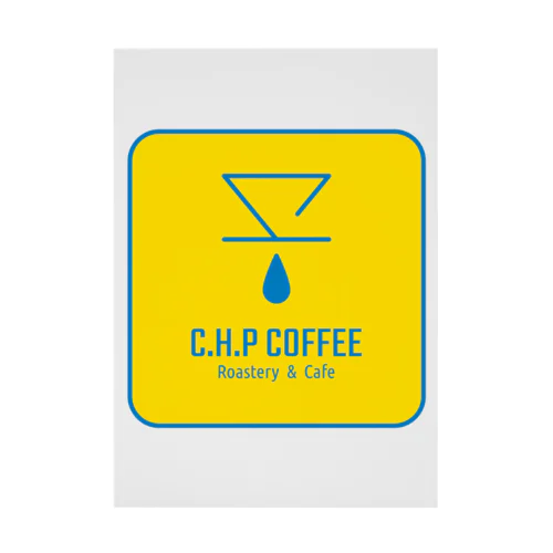 『C.H.P COFFEE』ロゴ_03 吸着ポスター