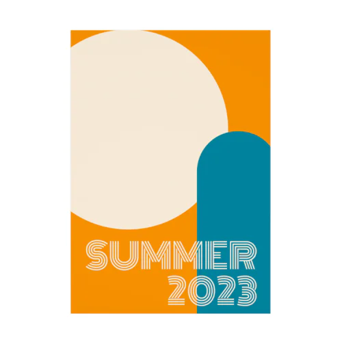 SUMMER2023 ver.2 吸着ポスター