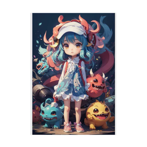 アクア（Aqua） Stickable Poster