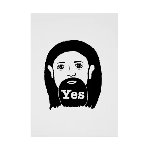 Yes Stickable Poster