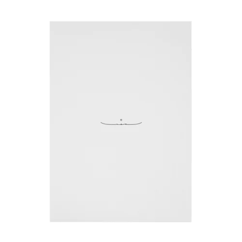 Lien black Stickable Poster