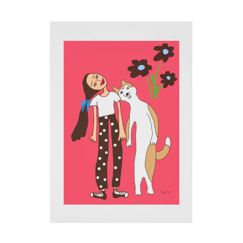tsuyoimikata Stickable Poster