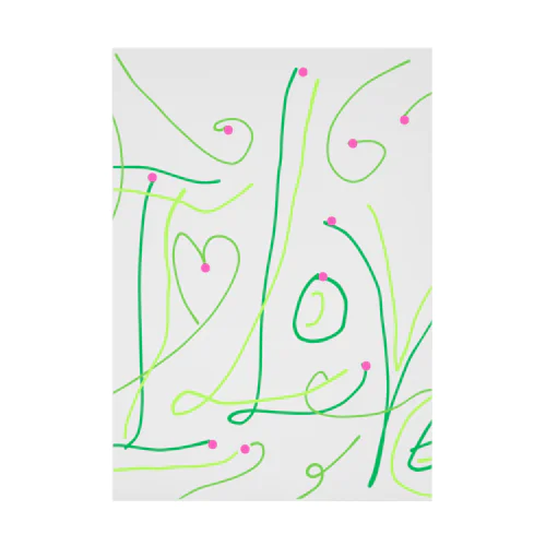 LOVE🍀 Stickable Poster