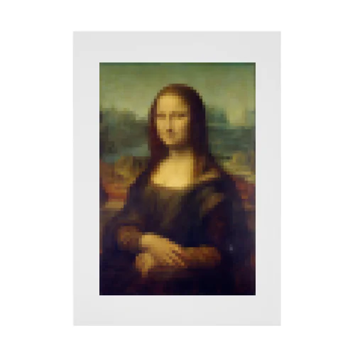 モザイクの女性 -the Mona Lisa モナ・リザ- Stickable Poster