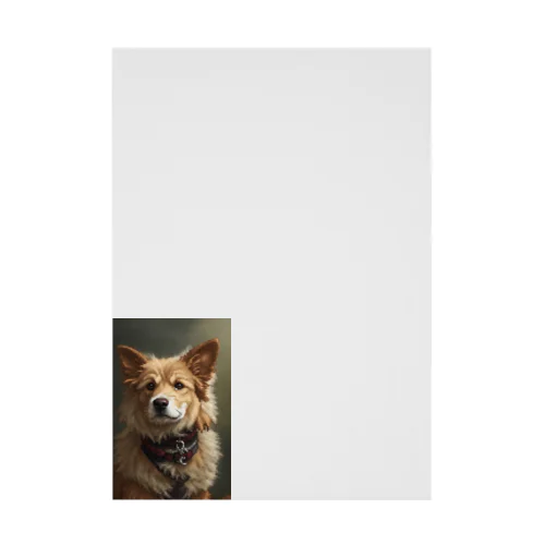 ドット犬 グッズ Stickable Poster