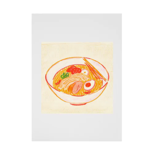 昭和のラーメン Stickable Poster