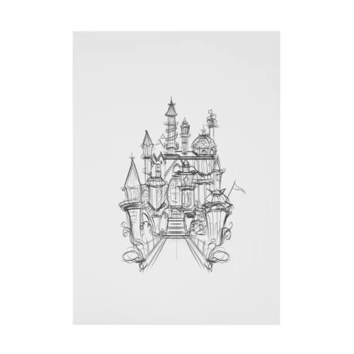 Dreamer's Castle Stickable Poster