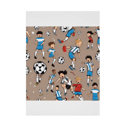 サッカー小僧 Stickable Poster