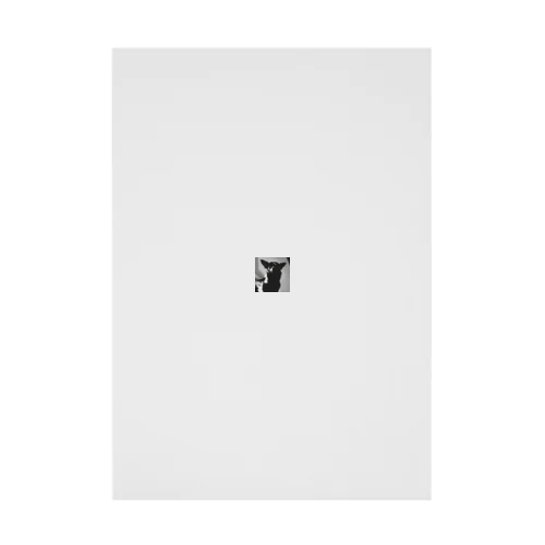 モノクローム・カノン：チワワのスタイル Stickable Poster