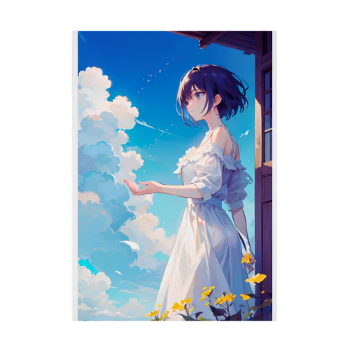 Sky Journey　〜世界最古で最大の恒久的なキャンパスの旅〜　No.1「Summer Time Gone」 Stickable Poster