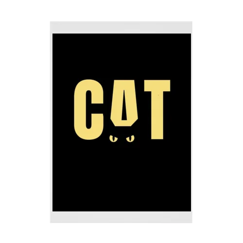 CAT Stickable Poster