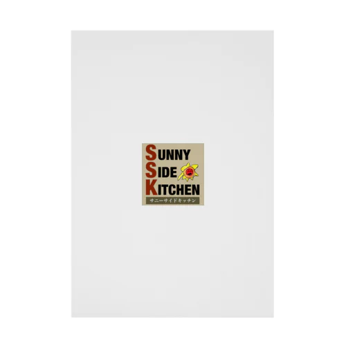 SUNNY SIDE KITCHEN Stickable Poster