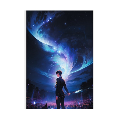 Starlight Journey 〜悠久の星あかりの旅〜　No.2「星絵師」 Stickable Poster