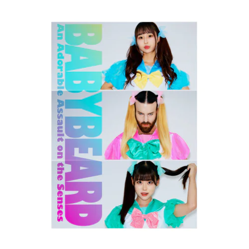 BABYBEARD Artist photo 吸着ポスター