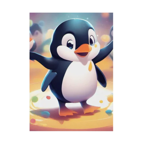 ペンギンダンス Stickable Poster