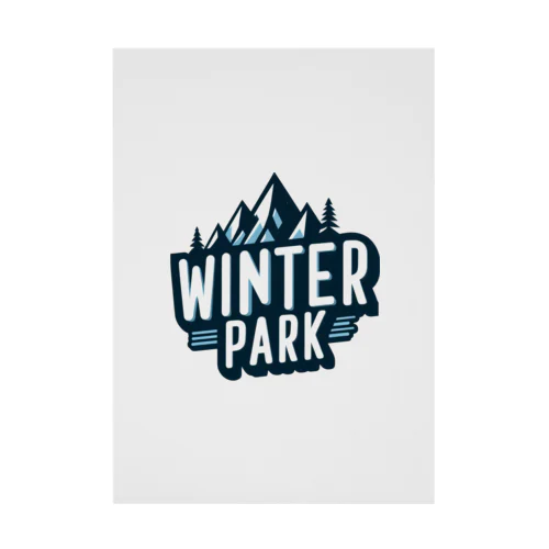 【WINTER PARK】VOL.03 Stickable Poster