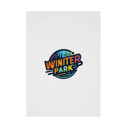 【WINTER PARK】VOL.04 Stickable Poster