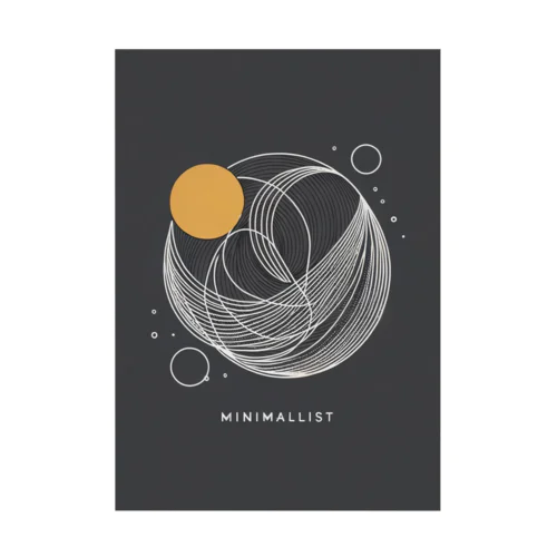 minimalist 吸着ポスター