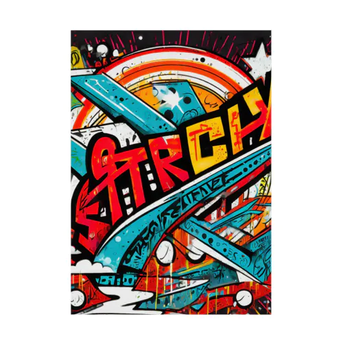 ストリートアート Stickable Poster