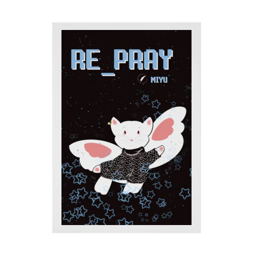 MIYU RE_PRAY Stickable Poster