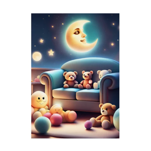 Moom Stickable Poster