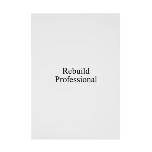 rebuild  Professional Stickable Poster