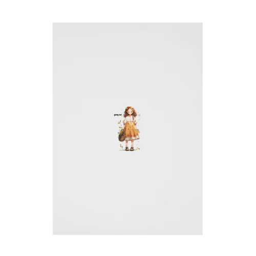 going out girl Stickable Poster