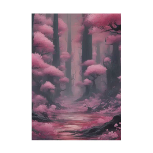 紅霧の樹間道 吸着ポスター