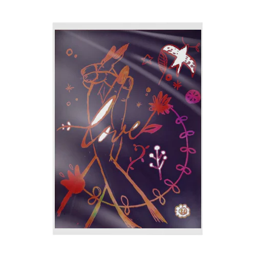 バレンタイン Stickable Poster