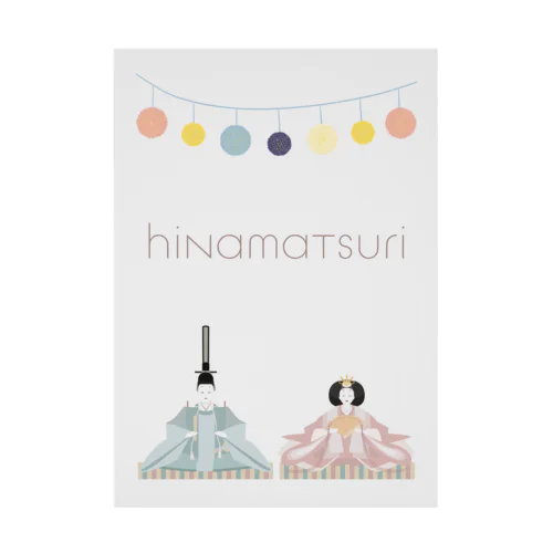 ひな祭り〜hinamatsuri〜 Stickable Poster