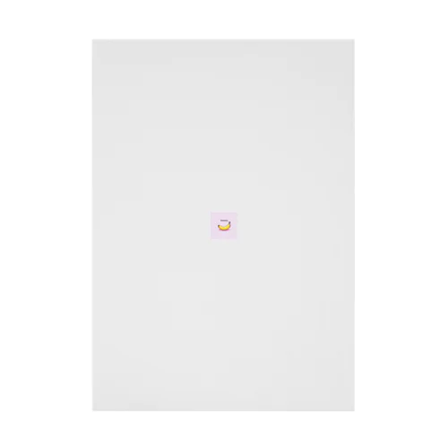 ドット絵「バナナ」 Stickable Poster