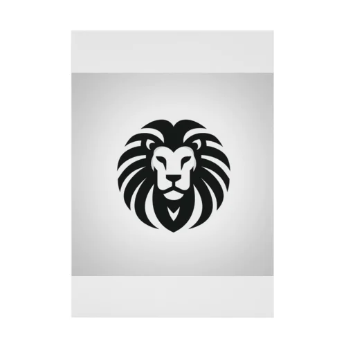 cool lion Stickable Poster