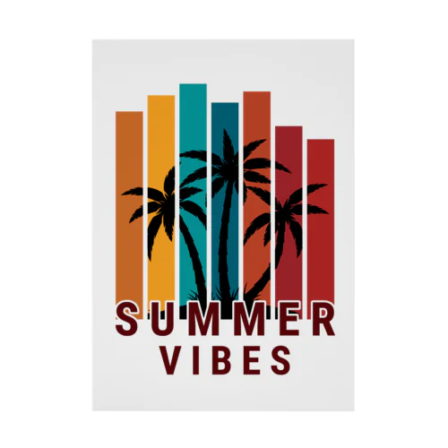 SUMMER　VIBES 吸着ポスター