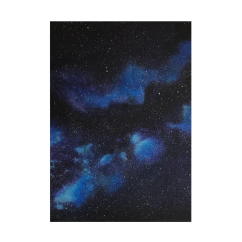 Cai Art Galaxy Stickable Poster