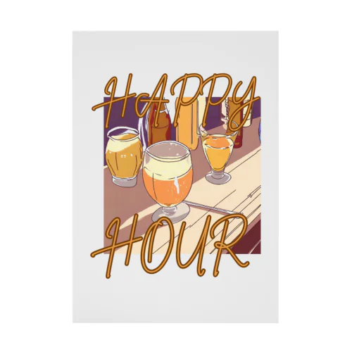 HAPPY HOUR(ハッピーアワー) 吸着ポスター