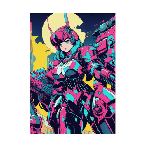 フルアーマー武装ガール♪ Stickable Poster