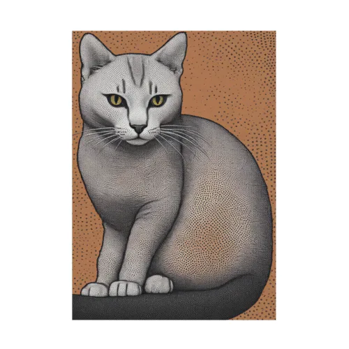 hairless cat 001 Stickable Poster
