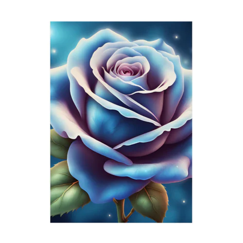 ＢＬＵＥ　ＲＯＳＥ Stickable Poster