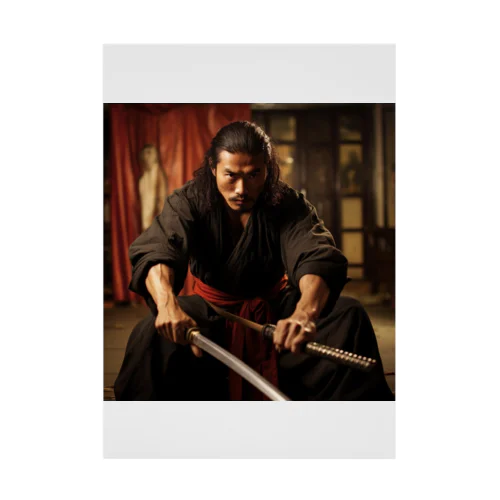 剣術の武道家　kouchan 1616 吸着ポスター