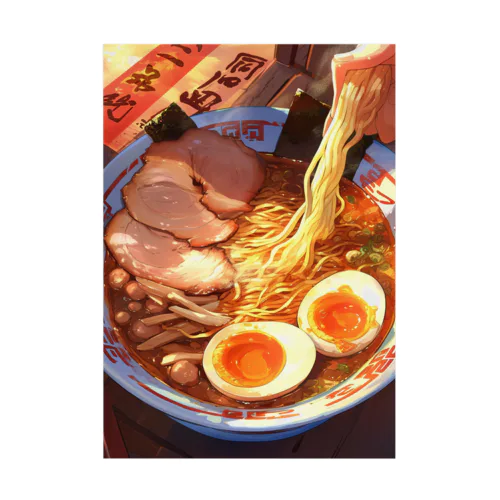 ラーメン Marsa 106 Stickable Poster