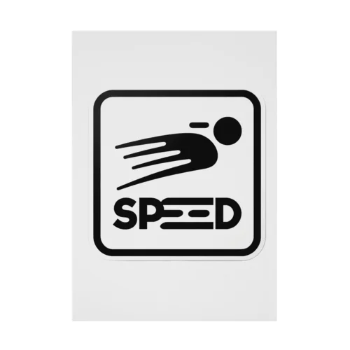 SPEED Stickable Poster