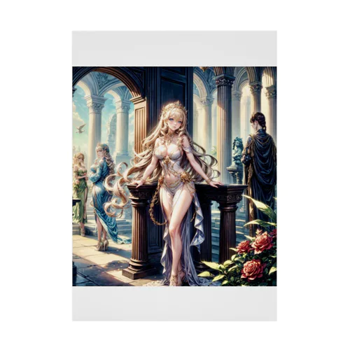 美と愛の女神アフロディーテ A〜Aphrodite A goddess of beauty and love〜 Stickable Poster